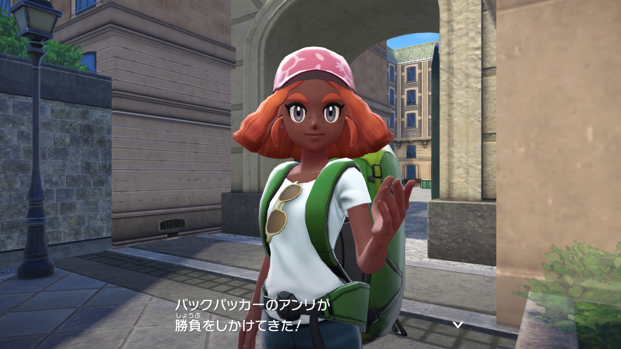 ポケモンレジェンズZ-A バックパッカー アンリ