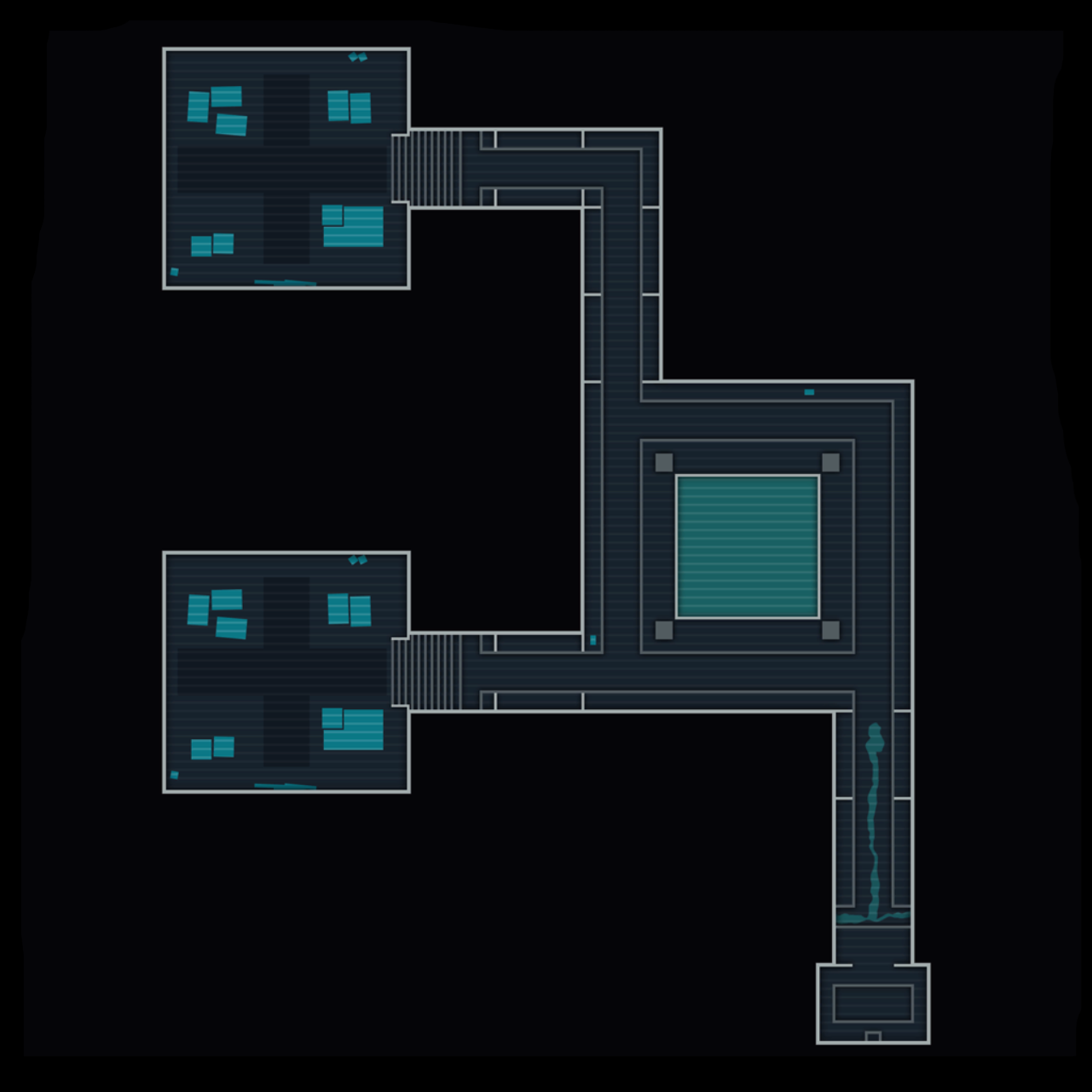 ポケモンレジェンズZ-A ミアレ地下水道 ローズ地区 (ミアレシティ) マップ