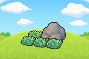 ぽこ あ ポケモン　岩かげの草むら