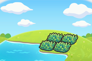 ぽこ あ ポケモン　波打ちぎわの草むら