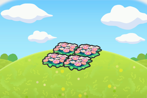 ぽこ あ ポケモン　きれいな花畑