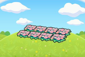 ぽこ あ ポケモン　花いっぱいの景色