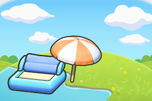 ぽこ あ ポケモン　日かげでのプカプカ水遊び