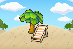 ぽこ あ ポケモン　ビーチの木かげ