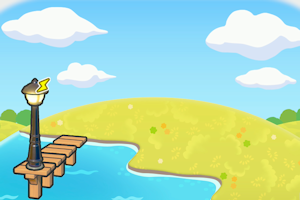 ぽこ あ ポケモン　船着き場