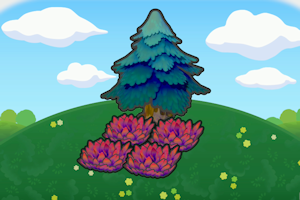 ぽこ あ ポケモン　木かげの赤い草むら