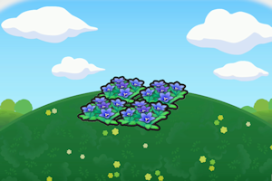 ぽこ あ ポケモン　ゆうがな花畑