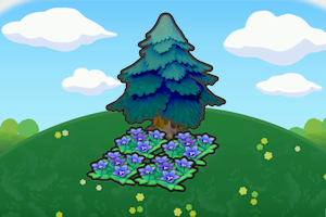 ぽこ あ ポケモン　木かげのゆうがな花畑