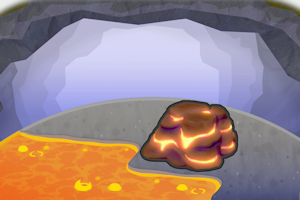 ぽこ あ ポケモン　マグマでアツアツ