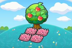 ぽこ あ ポケモン　木かげのピンクの草むら