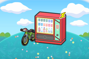 ぽこ あ ポケモン　サイクリング中に休けい