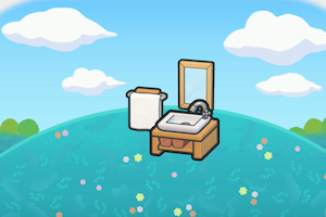 ぽこ あ ポケモン　ピカピカ洗面所