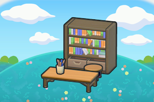 ぽこ あ ポケモン　勉強スペース