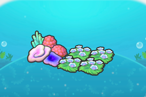 ぽこ あ ポケモン　サンゴのゆらゆら花畑