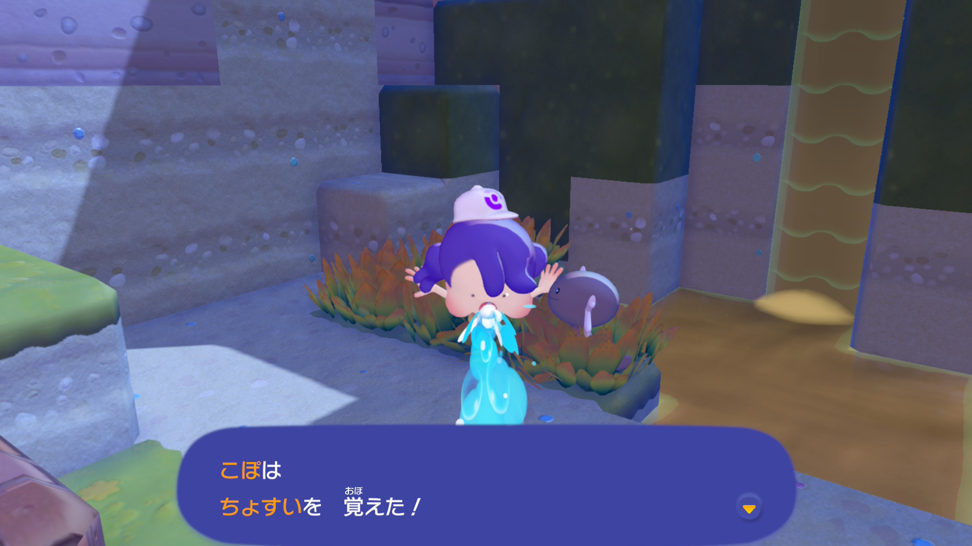 ぽこ あ ポケモン　メタモンの技　ちょすい