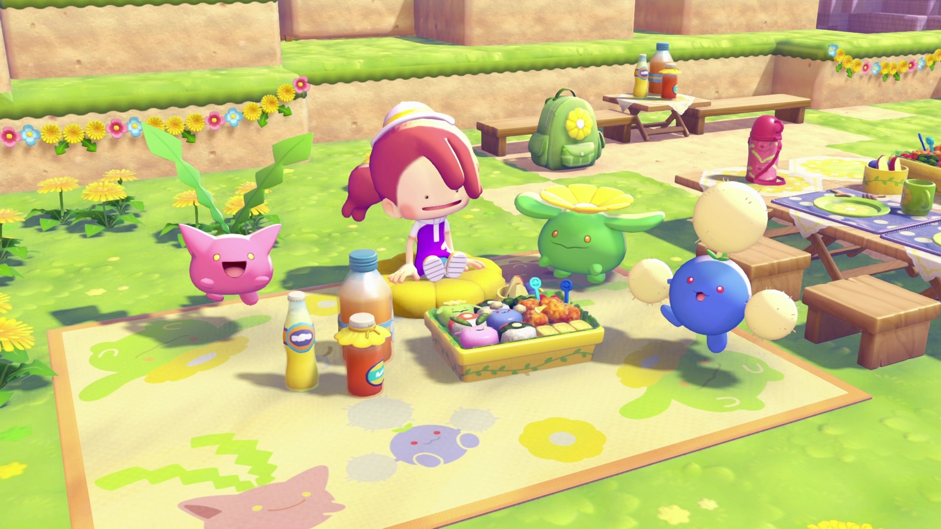ぽこ あ ポケモン　ハネッコのわたげあつめ