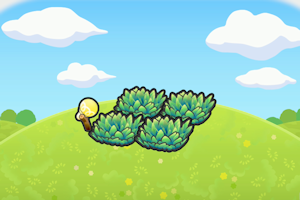 ぽこ あ ポケモン　照らされた草むら