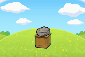 ぽこ あ ポケモン　ヒレのカセキ展示台