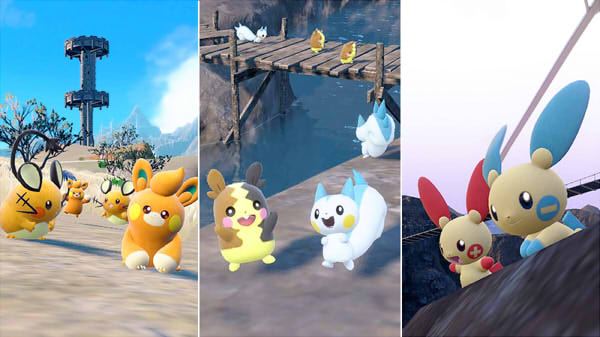 ポケットモンスタースカーレット・バイオレット でんきタイプのポケモン