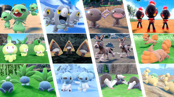ポケットモンスタースカーレット・バイオレット くさ・こおり・じめん・ほのおタイプのポケモン (Pokémon Presents 2025.7.22)