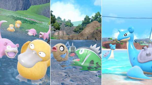 ポケットモンスタースカーレット・バイオレット コダック&ヤドン&ヒンバス&バスラオ&ラプラス (2026サマーイベント)