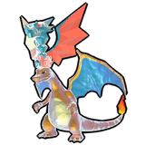 リザードン (テラスタイプ:ドラゴン・テラスタルのすがた)